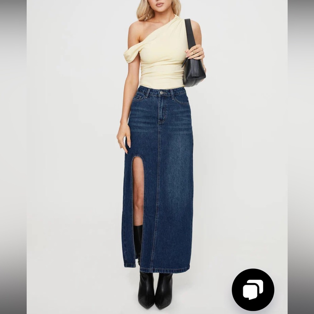 COPY - Princess Polly - Salge Denim Maxi Skirt
